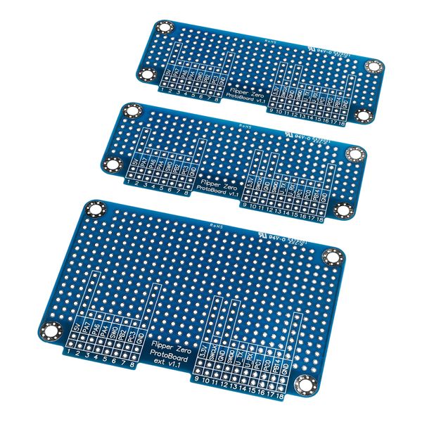 Flipper Zero Prototyping Boards (3 шт.) MIK-FL005 фото