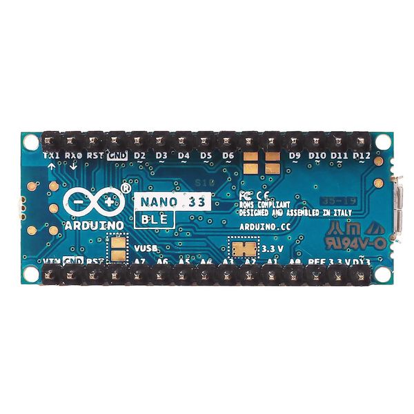 Контролер Arduino Nano 33 BLE Original (З ногами) ABX00034 фото