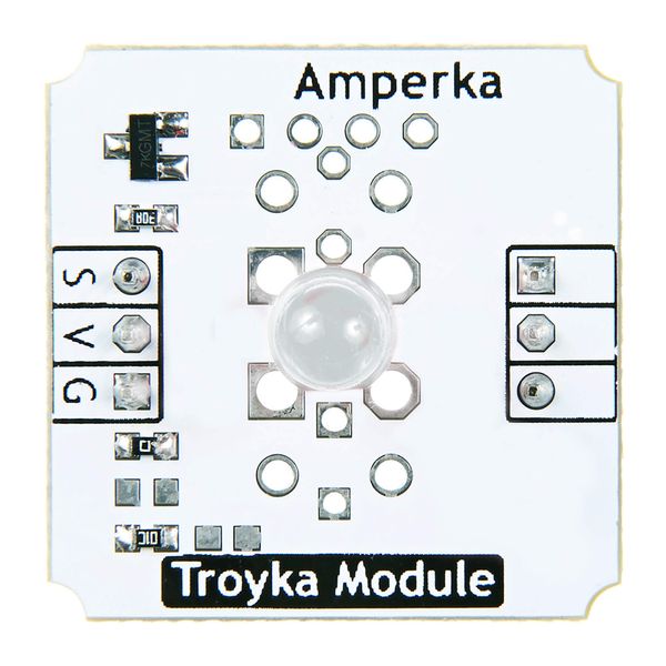 Світлодіод 5 мм Amper Troyka (Білий) AMP-B062-W фото