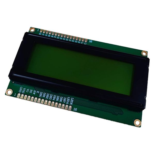 Дисплей символьний Sinda LCD 20x4 (Чорним по зеленому) MIK-SN002-KG фото
