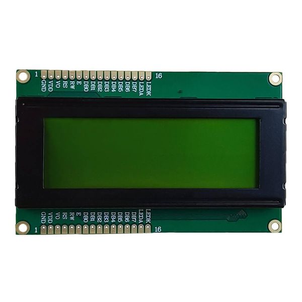 Дисплей символьний Sinda LCD 20x4 (Чорним по зеленому) MIK-SN002-KG фото