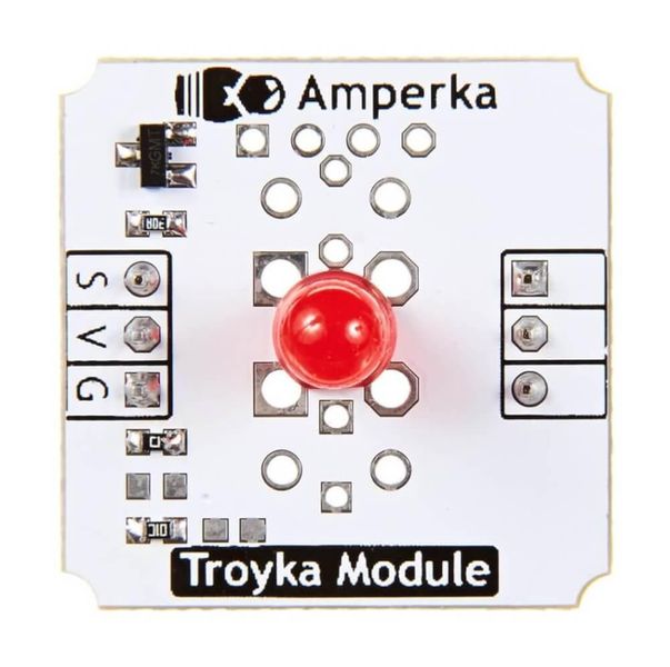 Світлодіод 5 мм Amper Troyka (Червоний) AMP-B062-R фото