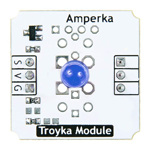Світлодіод 5 мм Amper Troyka (Синій) AMP-B062-B фото