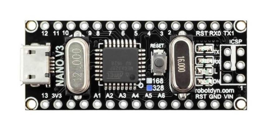 Контролер RobotDyn Arduino Nano (USB CH340) MIK-RD012 фото