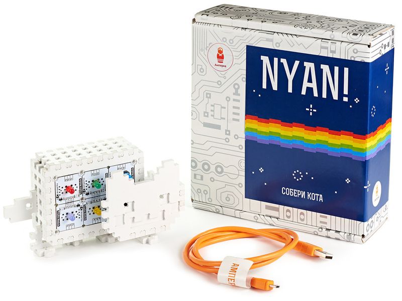 Електронний конструктор Nyan Cat AMP-S027 фото