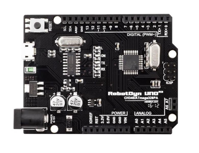 Контролер RobotDyn Arduino Uno (USB CH340) MIK-RD014 фото