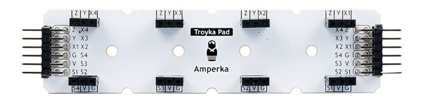 Інтерфейсна плата Amper Troyka Pad 1×4 AMP-B067 фото