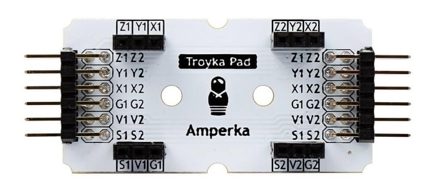 Інтерфейсна плата Amper Troyka Pad 1×2 AMP-B068 фото