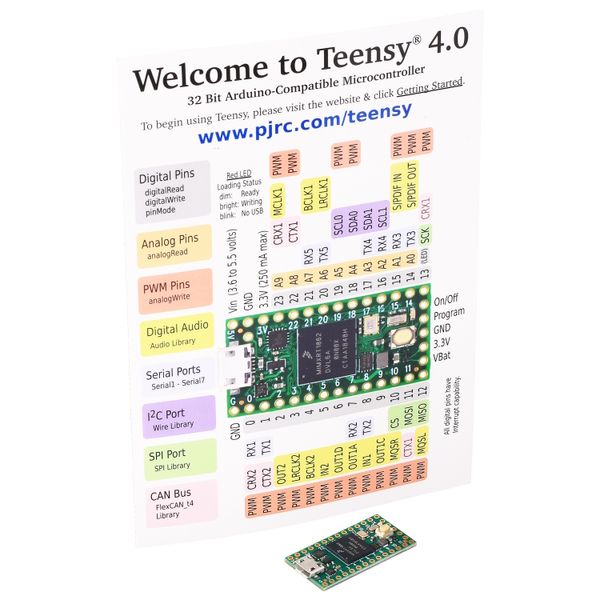 Контролер Teensy 4.0 (Без ніг) DEV-15583 фото