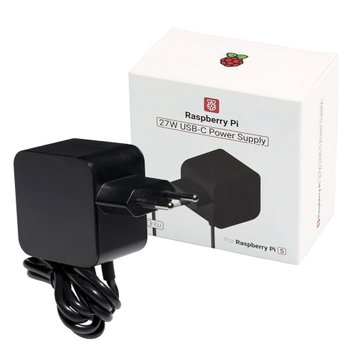 Блок живлення для Raspberry Pi 27 Вт (Оригінал / USB Type-C / Чорний) MIK-RP026-K фото