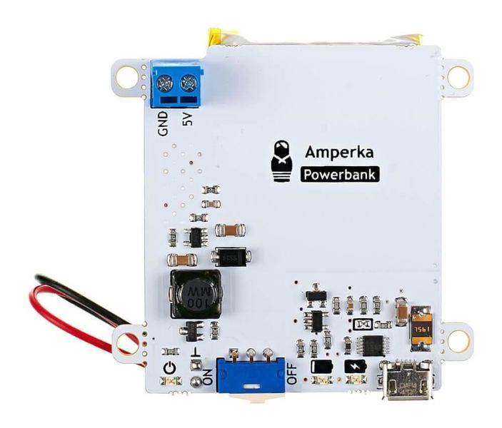 Джерело живлення Amper Zelo Power Bank (5 В / 2000 мА·г) AMP-B080 фото